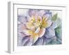 Dahlia Blue 1-Patti Bishop-Framed Art Print