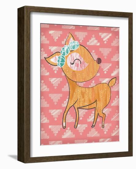 Dahlia Deer-Ashley Sta Teresa-Framed Art Print