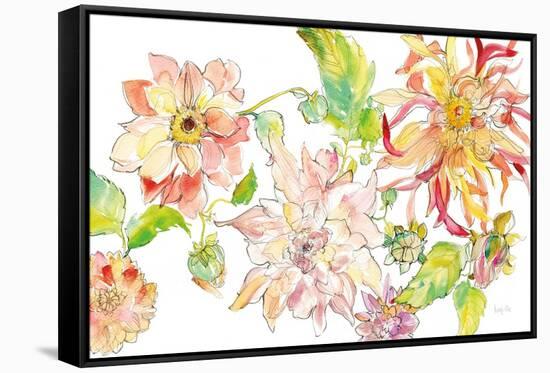 Dahlia Delight of the Day I-Kristy Rice-Framed Stretched Canvas