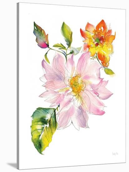 Dahlia Delight of the Day II-Kristy Rice-Stretched Canvas