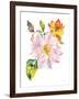 Dahlia Delight of the Day II-Kristy Rice-Framed Art Print