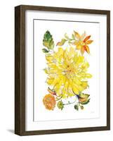 Dahlia Delight of the Day III-Kristy Rice-Framed Art Print