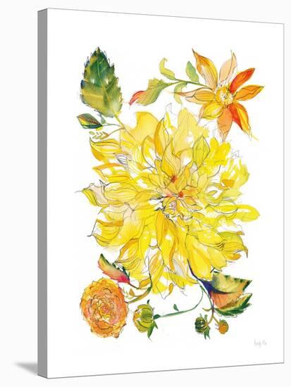 Dahlia Delight of the Day III-Kristy Rice-Stretched Canvas
