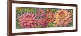 Dahlia Parade-Vera Hills-Framed Premium Giclee Print