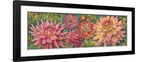 Dahlia Parade-Vera Hills-Framed Premium Giclee Print