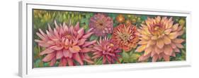 Dahlia Parade-Vera Hills-Framed Premium Giclee Print