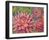 Dahlia Profile 2-Vera Hills-Framed Art Print