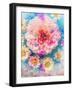 Dahlia with Diasies and Colorful Poppy Floral Ornaments-Alaya Gadeh-Framed Photographic Print