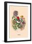 Dahlia-J.J. Grandville-Framed Art Print