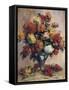 Dahlias, 1841-1919-Pierre-Auguste Renoir-Framed Stretched Canvas