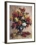 Dahlias, 1841-1919-Pierre-Auguste Renoir-Framed Giclee Print