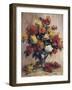 Dahlias, 1841-1919-Pierre-Auguste Renoir-Framed Giclee Print