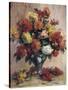 Dahlias, 1841-1919-Pierre-Auguste Renoir-Stretched Canvas