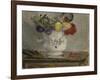 Dahlias, 1876 (Oil on Canvas)-Berthe Morisot-Framed Giclee Print