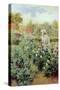 Dahlias, 1896-Alfred Augustus Glendenning-Stretched Canvas