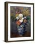 Dahlias, circa 1873-Paul Cézanne-Framed Giclee Print