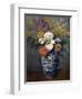 Dahlias, circa 1873-Paul Cézanne-Framed Giclee Print