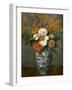 Dahlias, circa 1873-Paul Cézanne-Framed Giclee Print