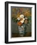 Dahlias, circa 1873-Paul Cézanne-Framed Premium Giclee Print