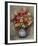 Dahlias Dans Un Pot Bleu-Marcel Dyf-Framed Giclee Print