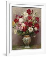 Dahlias Dans Un Pot Empire-Marcel Dyf-Framed Giclee Print