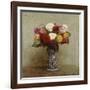 Dahlias in a Chinese Vase, 1874-Henri Fantin-Latour-Framed Giclee Print