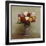 Dahlias in a Chinese Vase, 1874-Henri Fantin-Latour-Framed Giclee Print