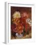 Dahlias; Les Dahlias-Pierre-Auguste Renoir-Framed Giclee Print