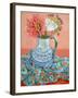 Dahlias, Roses and Michaelmas Daisies-Joan Thewsey-Framed Giclee Print