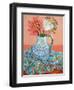 Dahlias, Roses and Michaelmas Daisies-Joan Thewsey-Framed Giclee Print