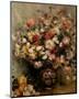Dahlias-Pierre-Auguste Renoir-Mounted Art Print