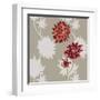 Dahlias-Adeline Bec-Framed Art Print