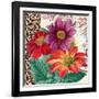 Dahlias-Piddix-Framed Art Print