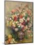 Dahlias-Pierre-Auguste Renoir-Mounted Giclee Print