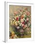 Dahlias-Pierre-Auguste Renoir-Framed Giclee Print