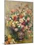 Dahlias-Pierre-Auguste Renoir-Mounted Giclee Print