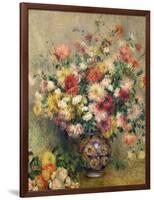 Dahlias-Pierre-Auguste Renoir-Framed Giclee Print