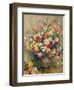 Dahlias-Pierre-Auguste Renoir-Framed Premium Giclee Print