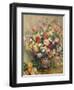 Dahlias-Pierre-Auguste Renoir-Framed Premium Giclee Print