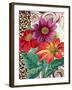 Dahlias-Piddix-Framed Art Print