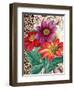 Dahlias-Piddix-Framed Art Print