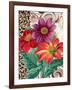 Dahlias-Piddix-Framed Art Print