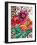 Dahlias-Piddix-Framed Art Print