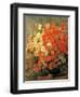 Dahlias-Gaetano Previati-Framed Premium Giclee Print