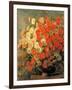 Dahlias-Gaetano Previati-Framed Giclee Print