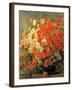 Dahlias-Gaetano Previati-Framed Giclee Print