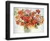 Dahlias-Joan Thewsey-Framed Giclee Print