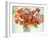 Dahlias-Joan Thewsey-Framed Giclee Print