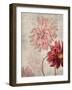 Dahlias-Denise Brown-Framed Art Print