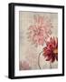 Dahlias-Denise Brown-Framed Art Print